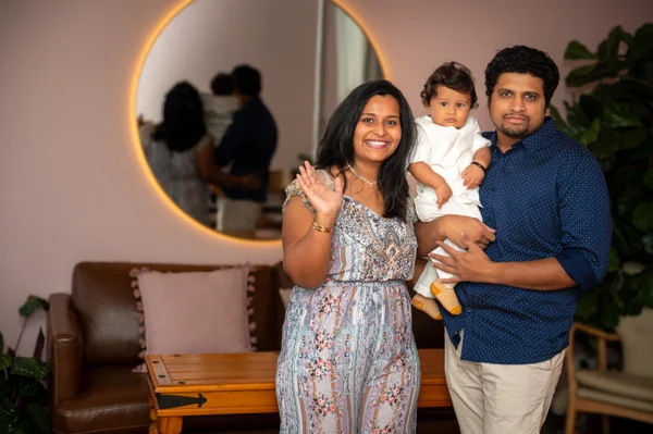 hridan 1st birthday